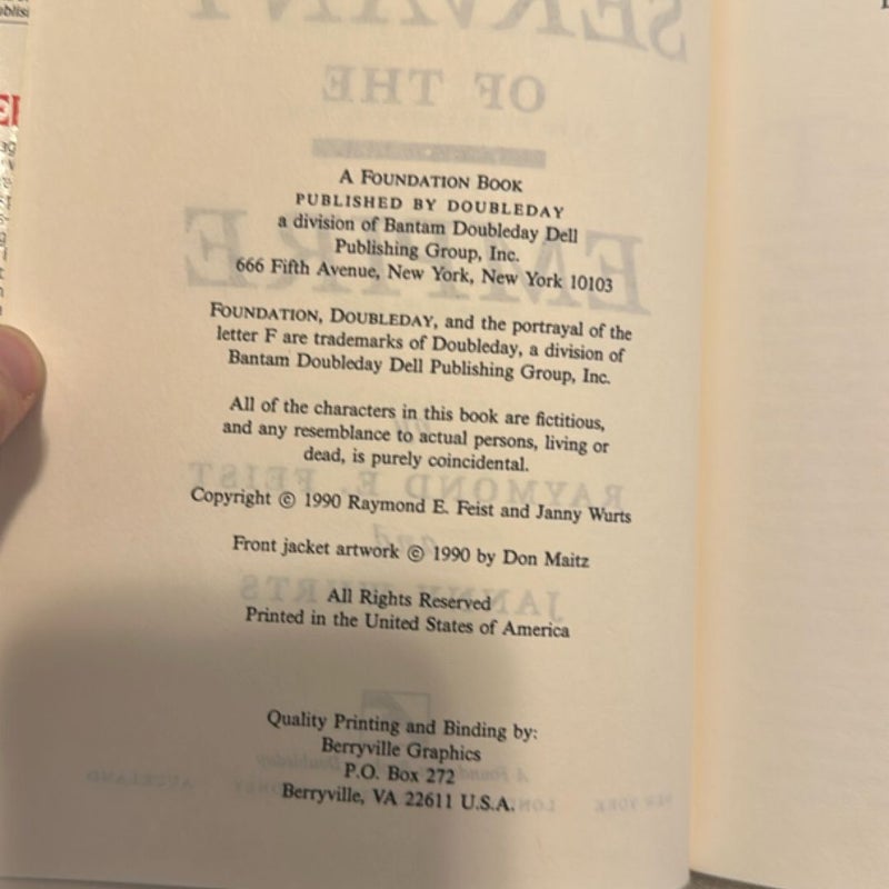 Servant of the Empire [Book Club Edition]
