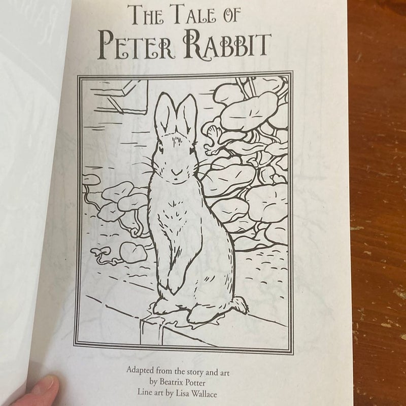 The Tale of Peter Rabbit coloring book