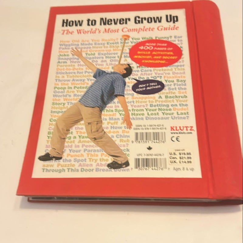 The Encyclopedia of Immaturity