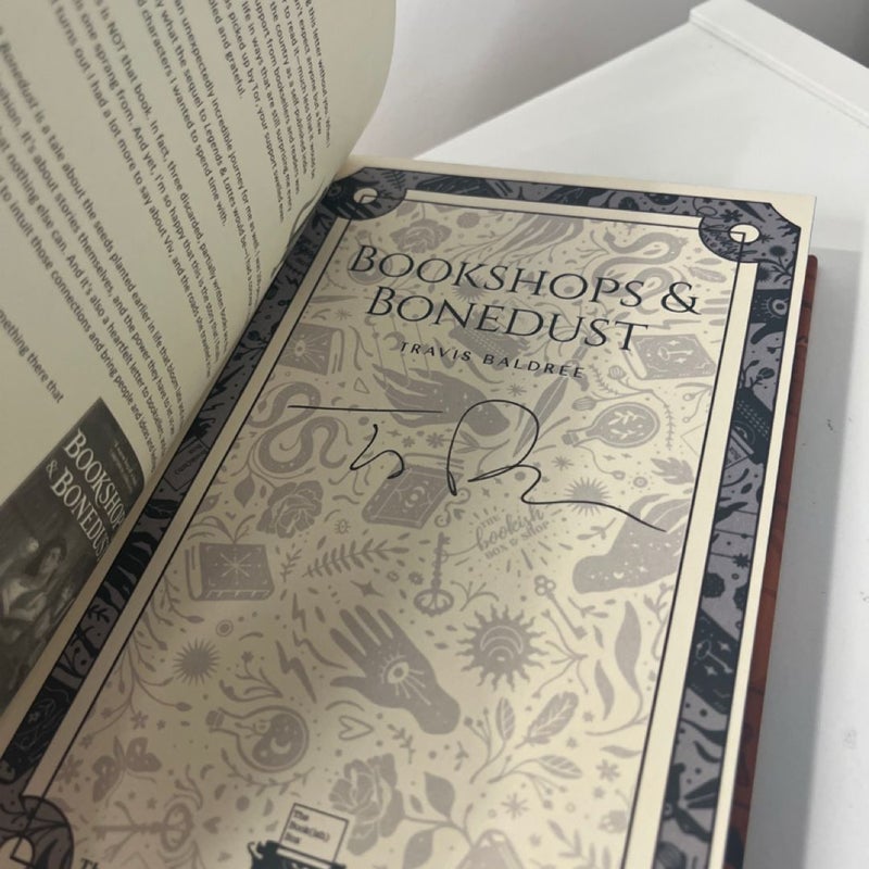 Bookshop and bonedust - bookish box