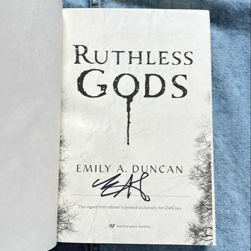 Ruthless Gods (Signed!) 