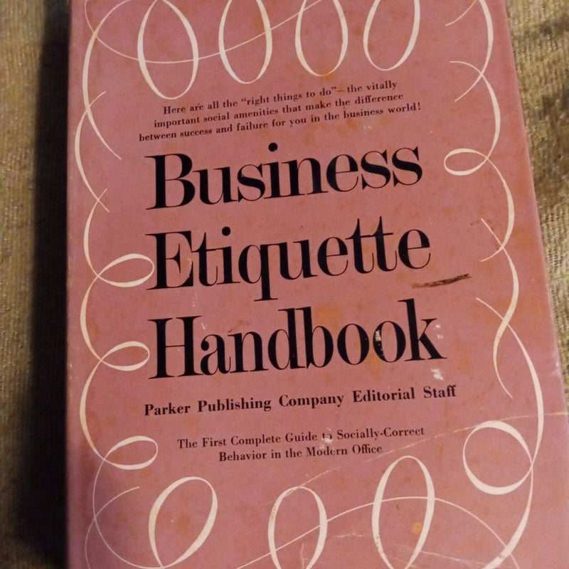 Business Etiquette Handbook 