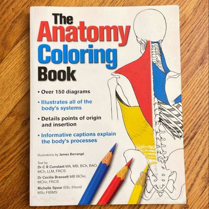 Anatomy Colouring Book