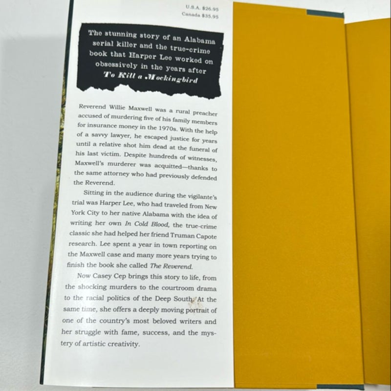 Furious Hours 1st edition signed 