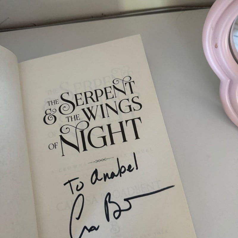 The Serpent & The Wings Of Night SIGNED