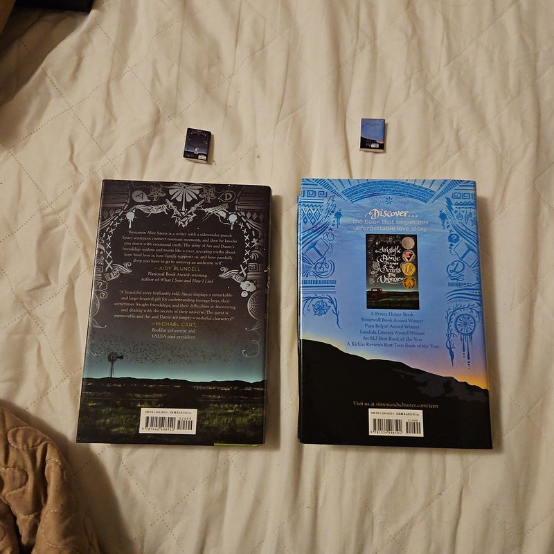 Aristotle and Dante Duology with FREE MINIS