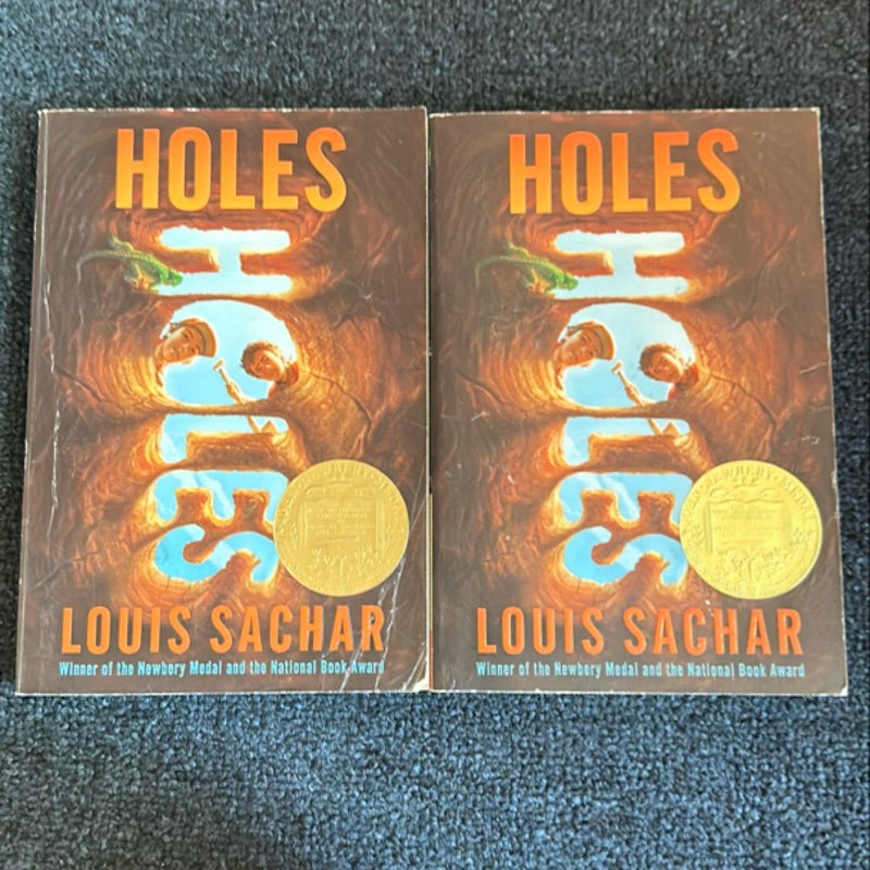 Holes - 2 Book Bundle!