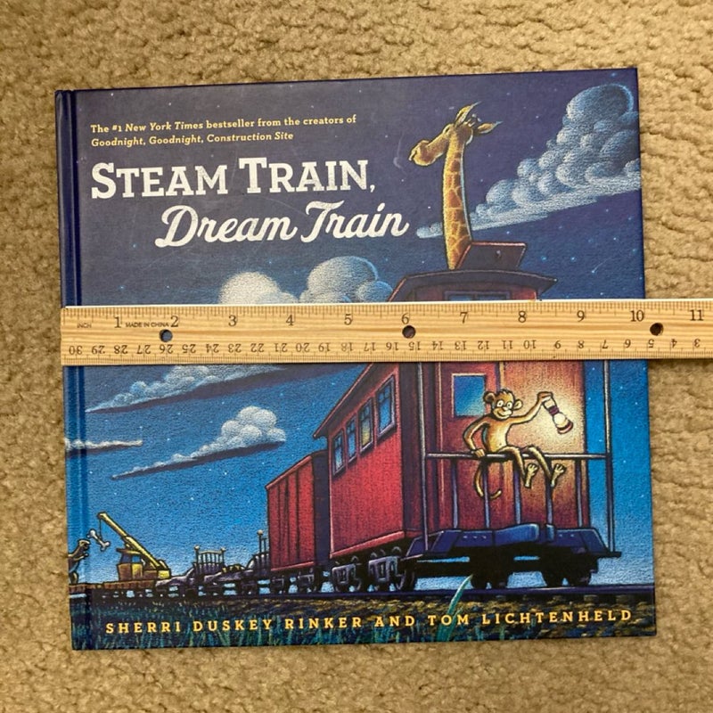 Steam Train, Dream Train (Easy Reader Books, Reading Books for Children)