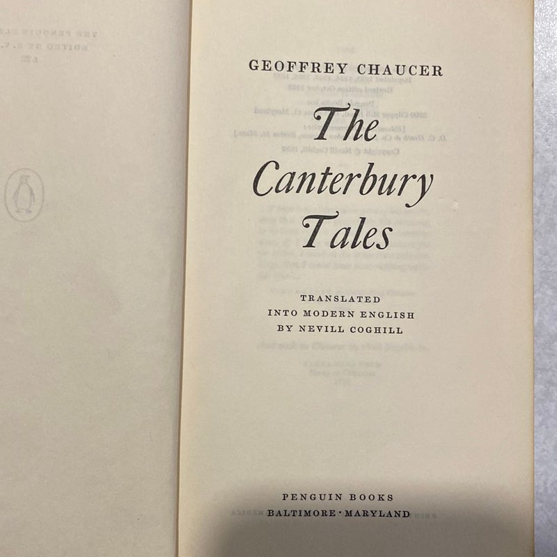 The Cantabury Tales 