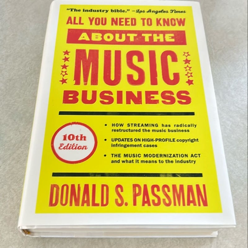 All You Need to Know about the Music Business