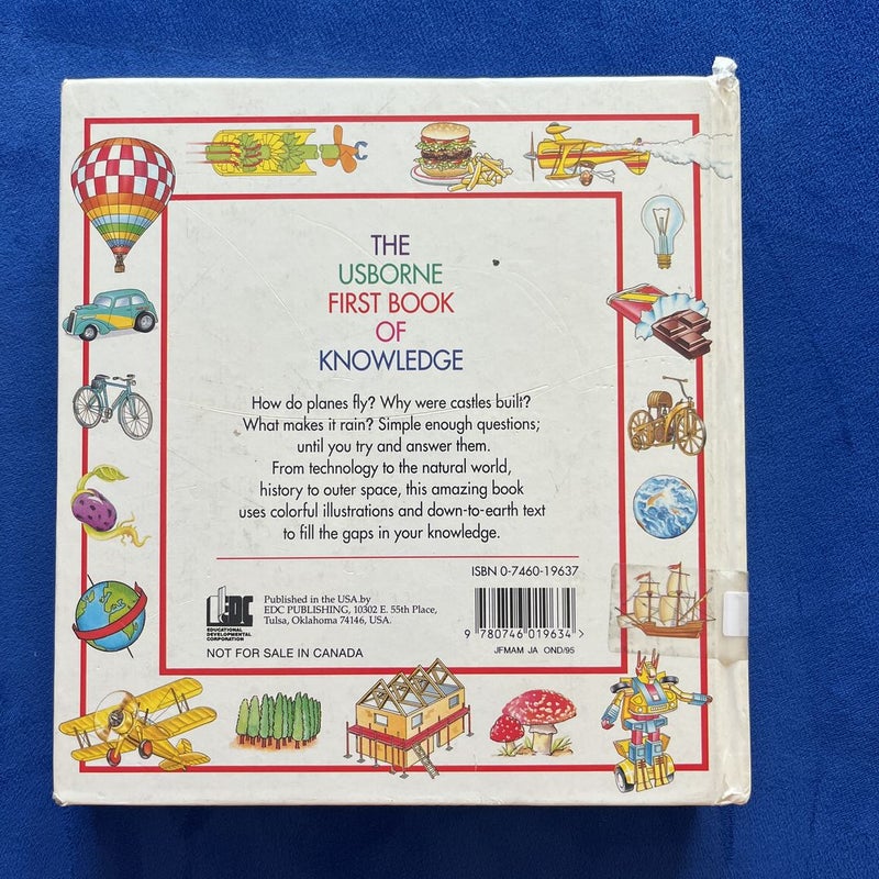 The Usborne First Book of Knowledge