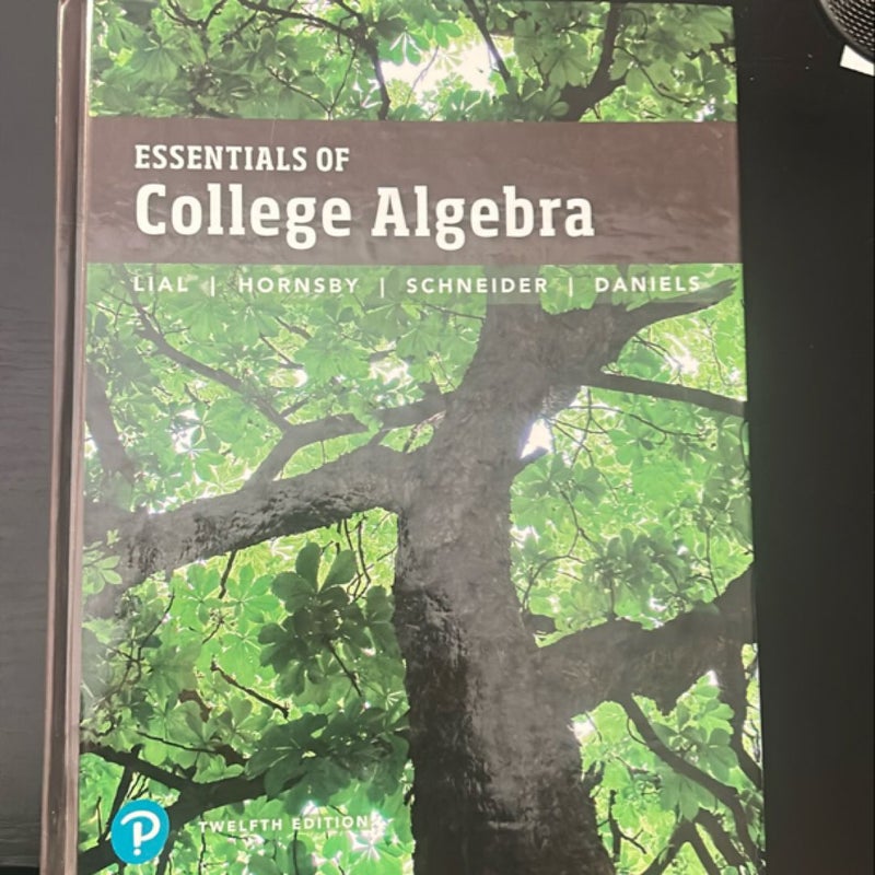 Essentials of College Algebra