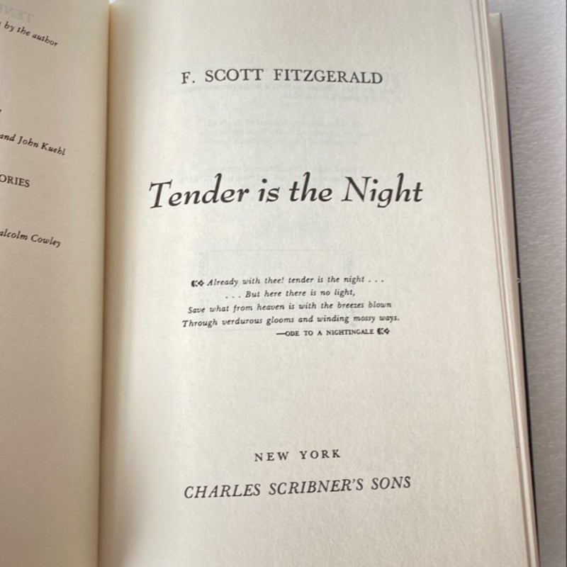 Tender Is the Night