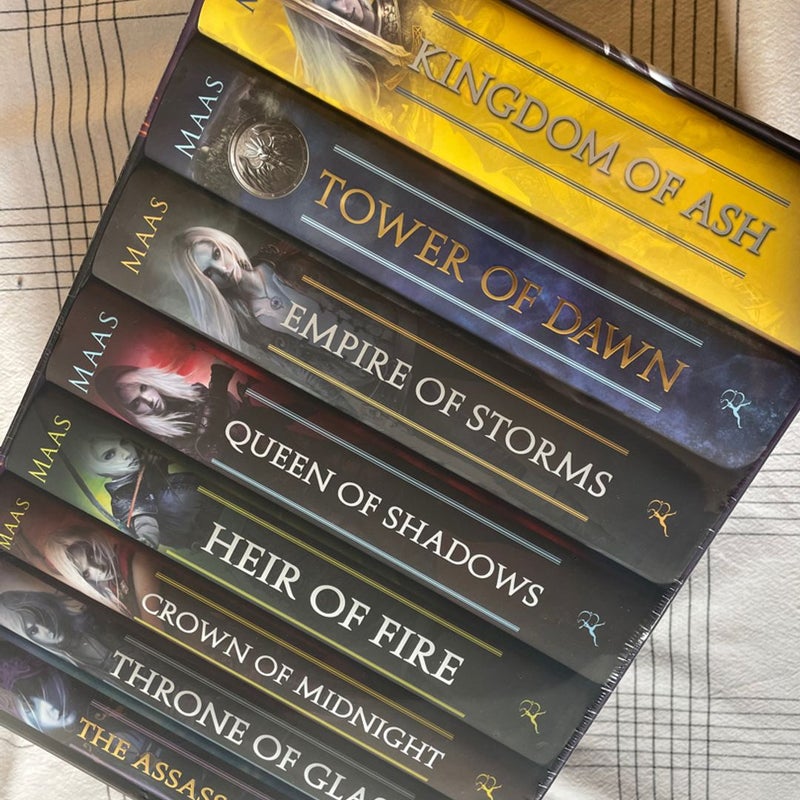 Throne Of Glass Paperback Box Set By Sarah J Maas Hardcover Pangobooks