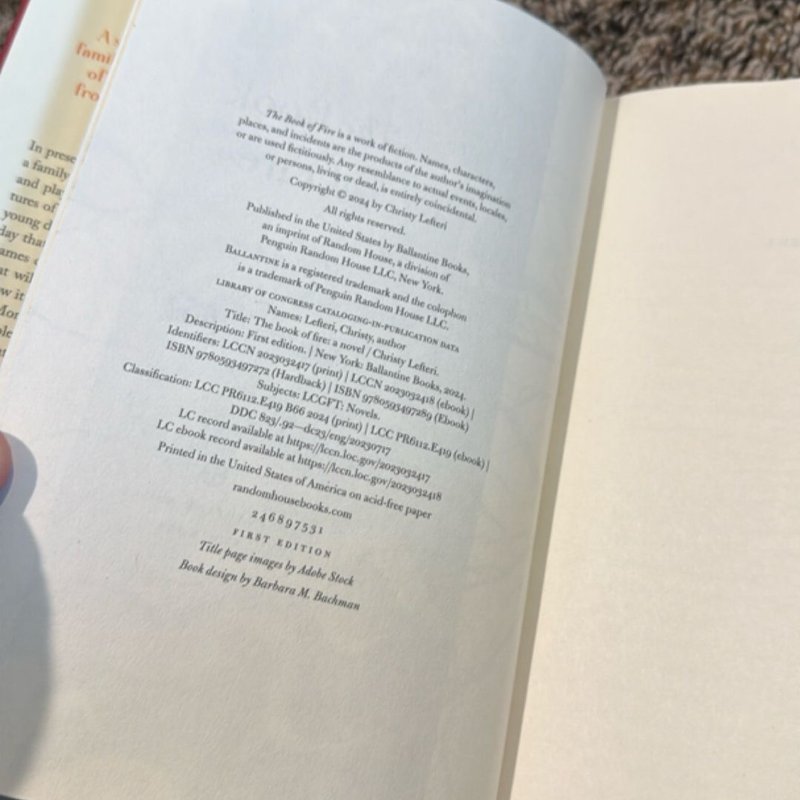 The Book of Fire