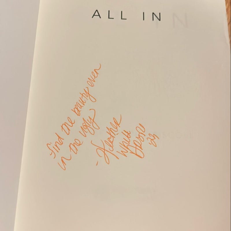 All In *SIGNED* 