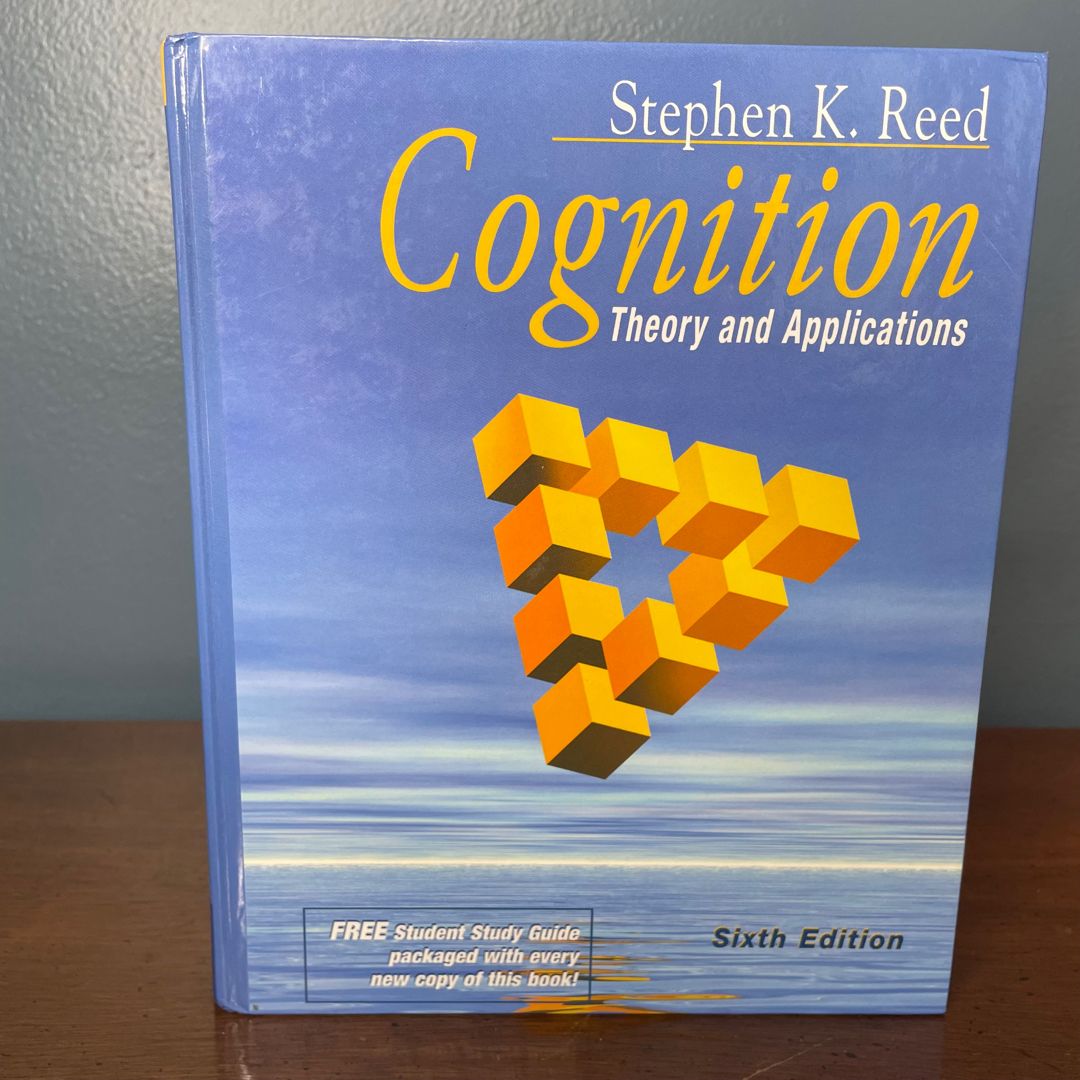 Cognition　by　K.　Stephen　Reed,　Hardcover　Pangobooks