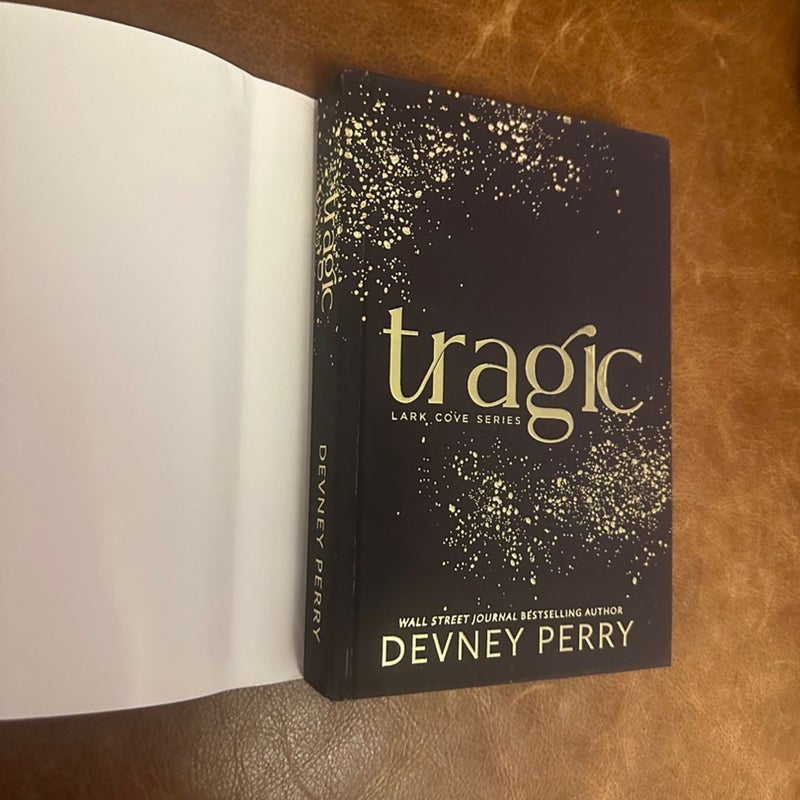 Tragic devney perry special edition rare lark cove series