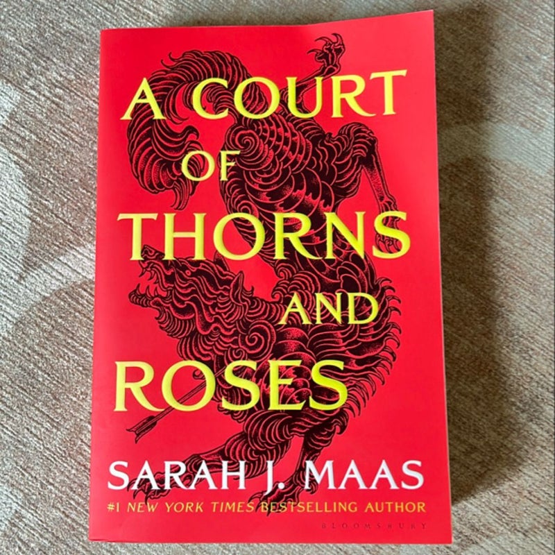 A Court of Thorns and Roses - Original Cover 