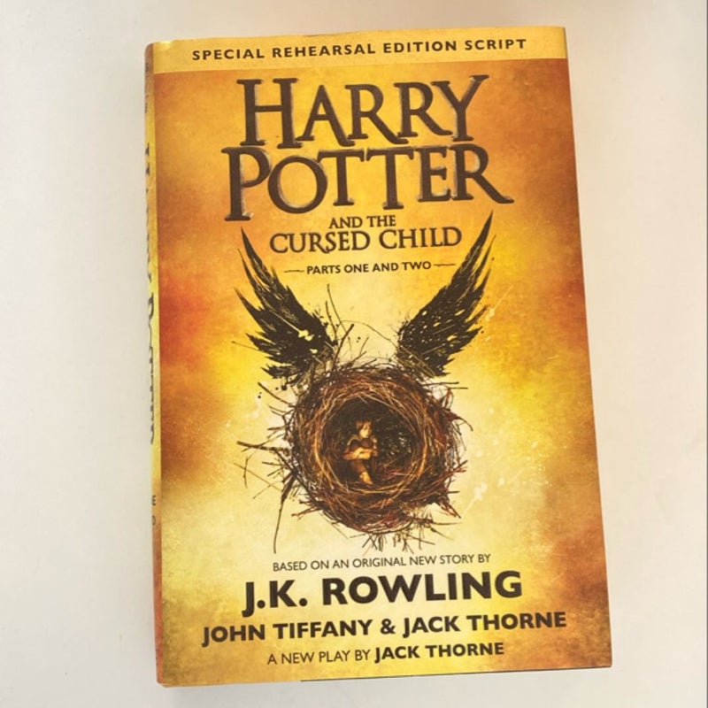 Harry Potter and the Cursed Child Parts One and Two (Special Rehearsal Edition Script)