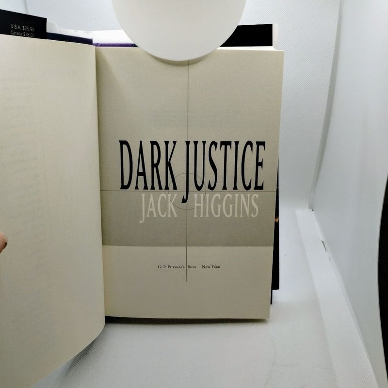  1st Printing Dark Justice