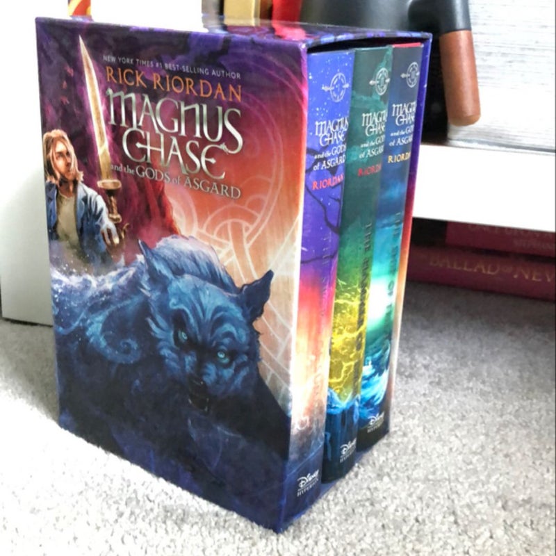 Magnus Chase and the Gods of Asgard Hardcover Boxed Set (Magnus Chase and the Gods of Asgard)