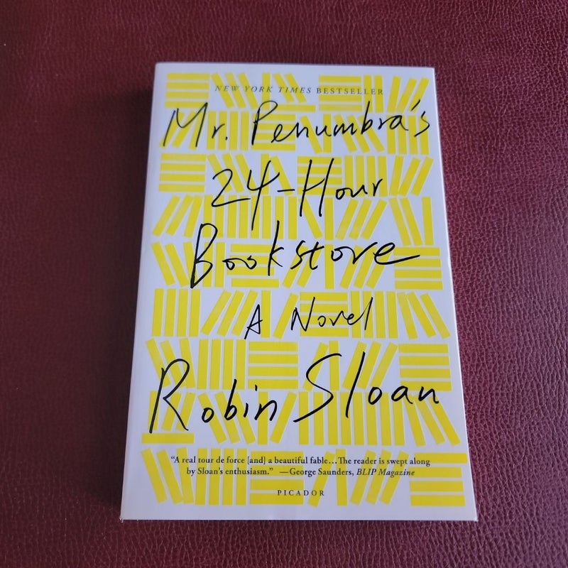 Mr. Penumbra's 24-Hour Bookstore