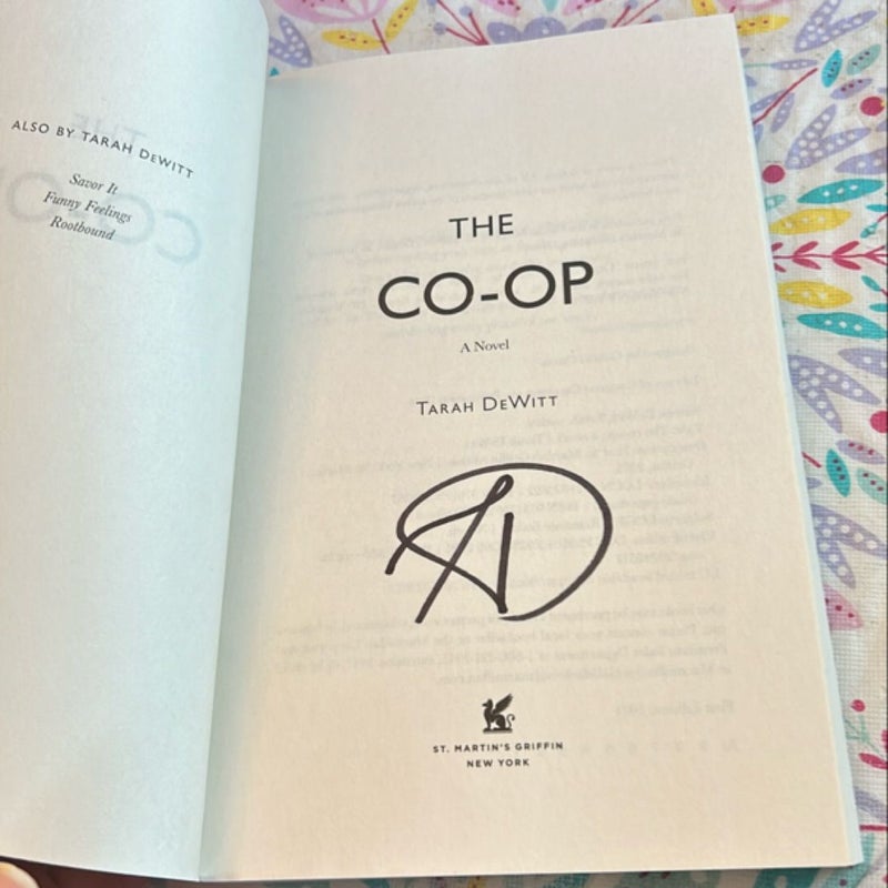 The Co-Op *Signed with picture*