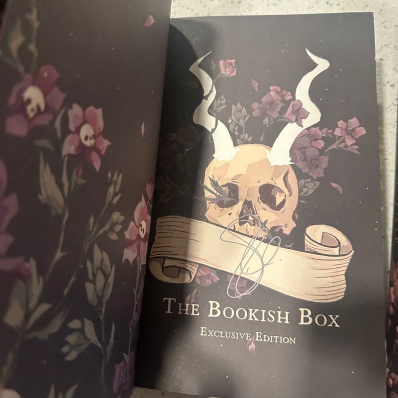 Bookish Box A Touch of Darkness and A Game of Fate