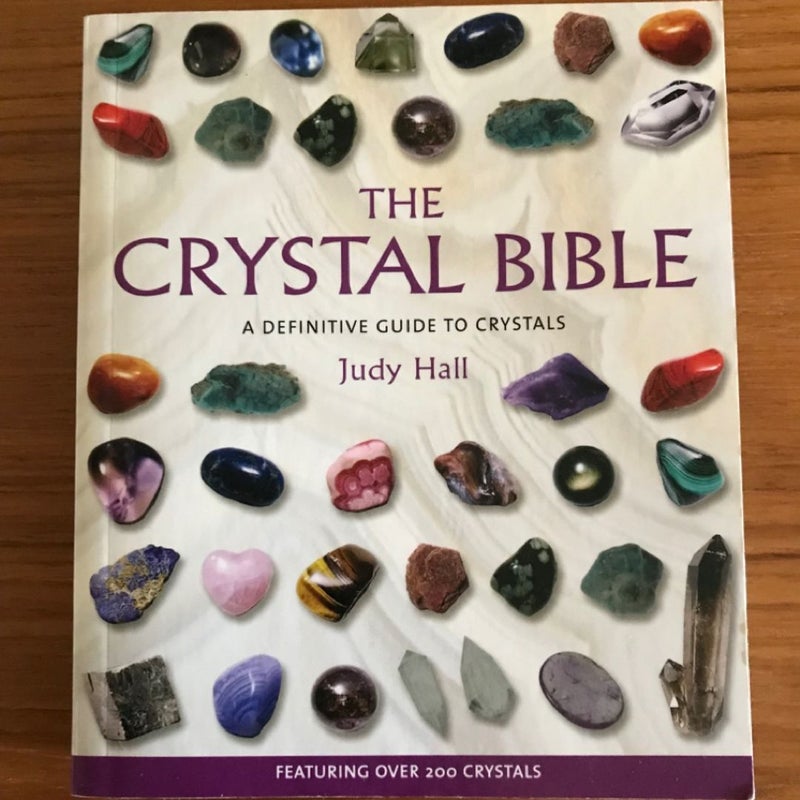 THE CRYSTAL BIBLE by Judy Hall, Metaphysical Crystal Information Book