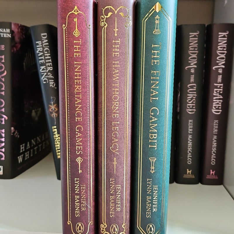 The Inheritance Games triology 