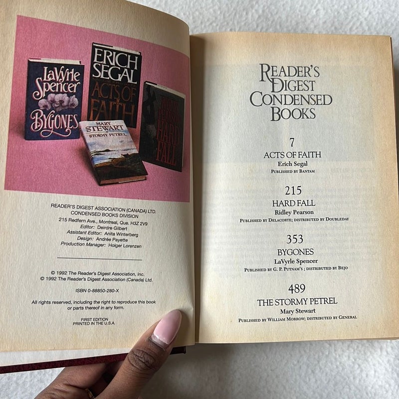 Dirst Edirion Vintage Reader’s Digest Condensed Books X
