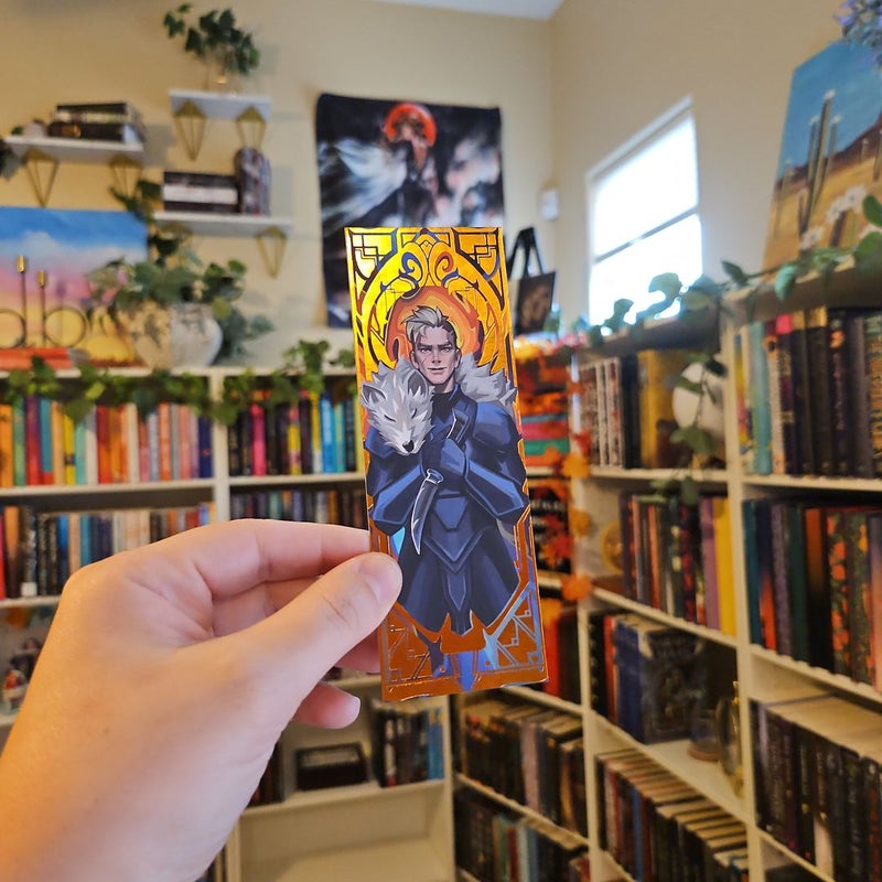 Red Rising Foiled Bookmarks by Fairyloot