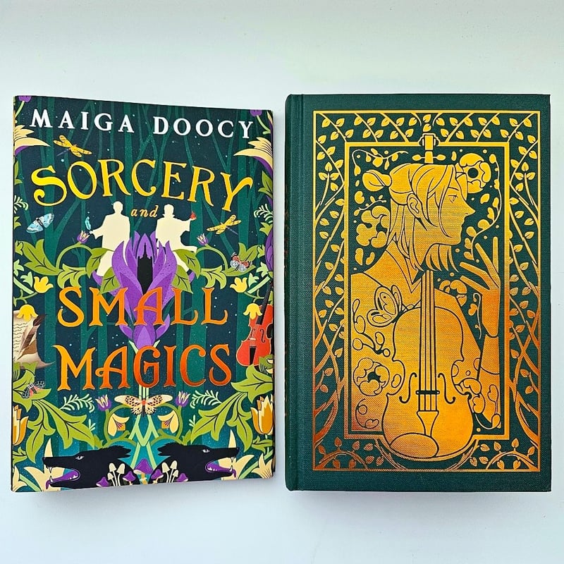 Sorcery And Small Magics by Maiga Doocy Sprayed Edge Fairyloot