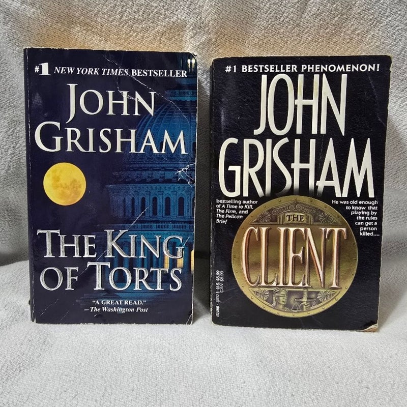 John Grisham 2 Book Bundle:The Client/The King Of Torts