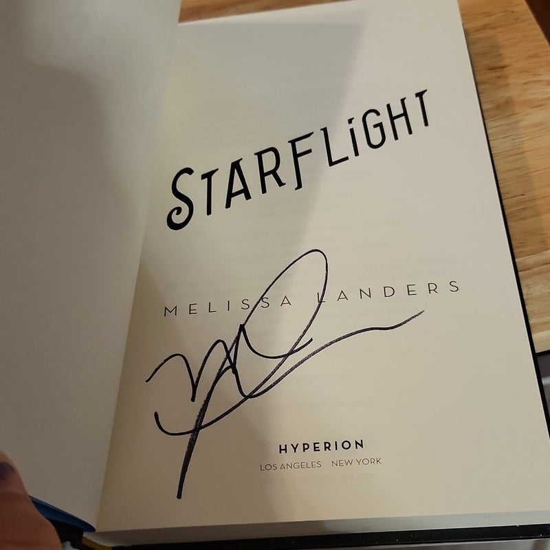 Starflight (Autographed) With Poster & Bookmark