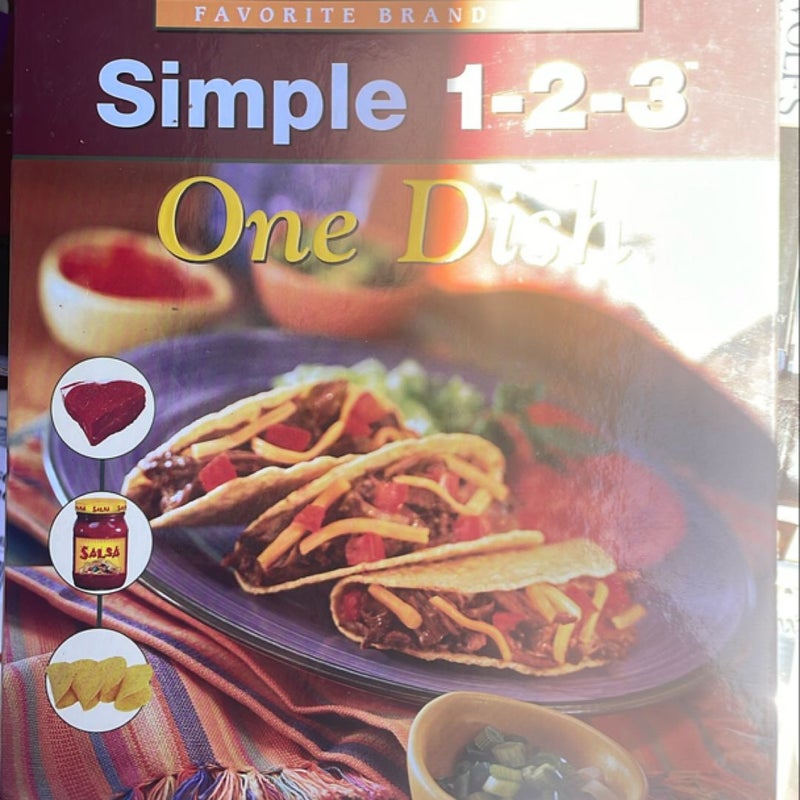 Simple 123 One Dish Cookbook