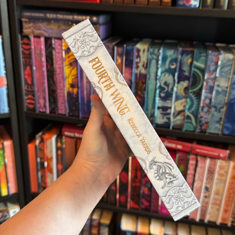 Fourth Wing Bookish Box SEALED OOP includes Page Overlays