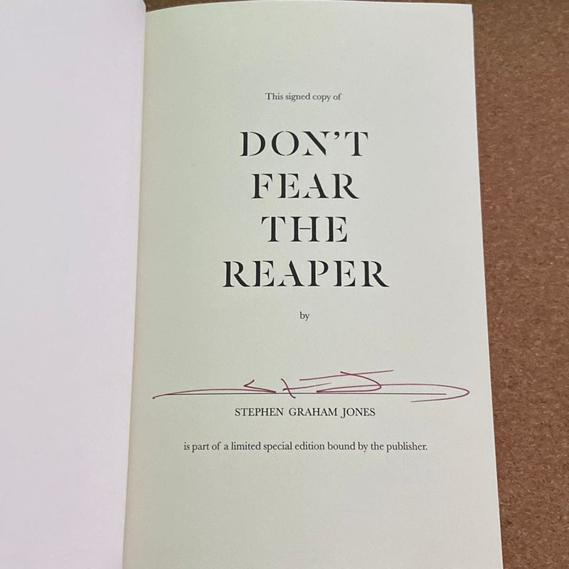 Don’t Fear the Reaper (SIGNED) 