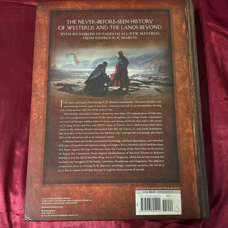 The World of Ice and Fire First edition
