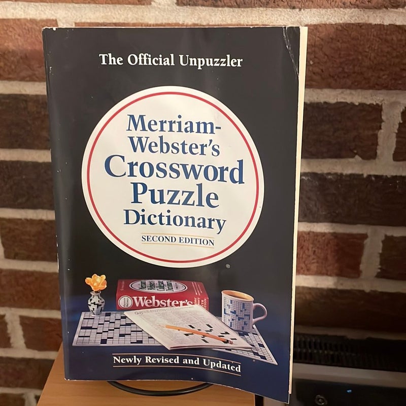 Miriam Webster Crossword Puzzle Dictionary 