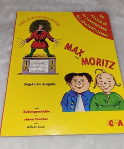 Deutsches Kinderbuch * Struwwelpeter & Max Und Moritz * Board Book * Children *