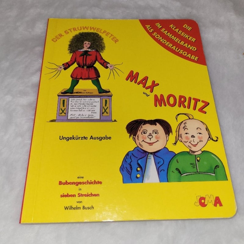 Deutsches Kinderbuch * Struwwelpeter & Max Und Moritz * Board Book * Children *