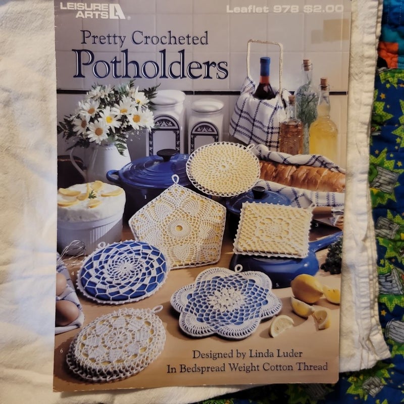 Pretty Crocheted Potholders