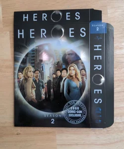 Heroes - Comic-Con Exclusive Season 2 DVD Slipcase 