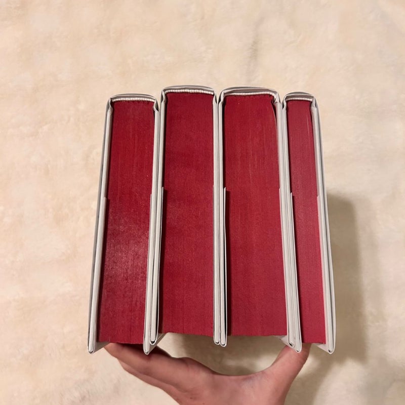 Caraval Holiday Box Set with Sprayed Edges