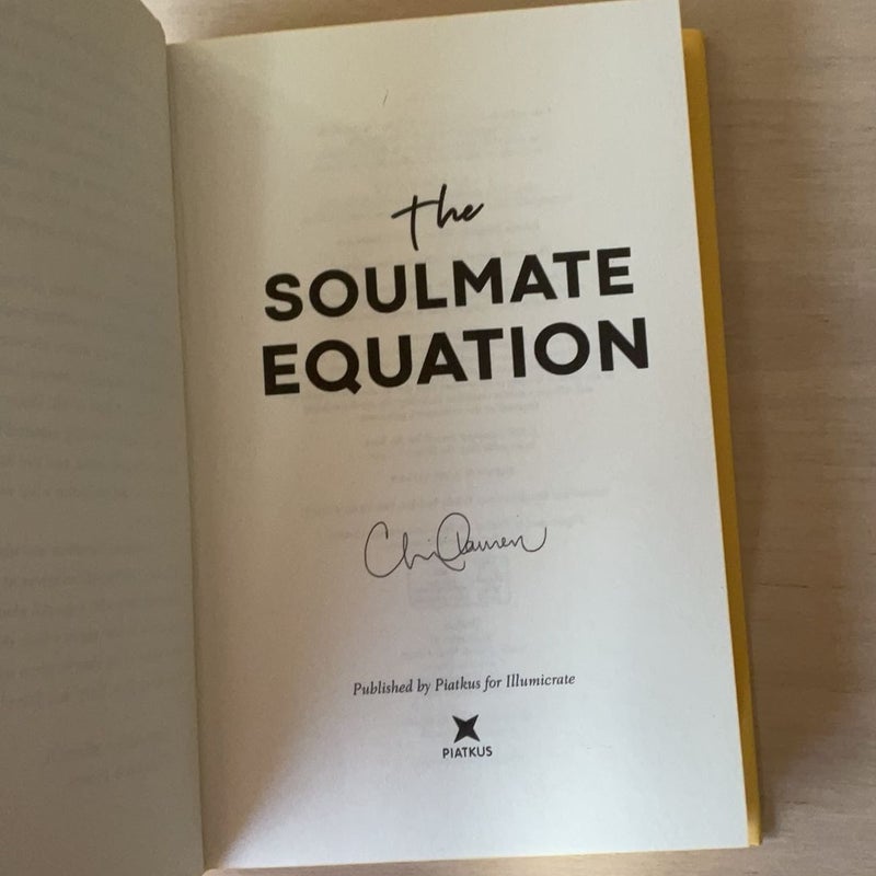 The Soulmate Equation (Afterlight/Illumicrate, special edition)