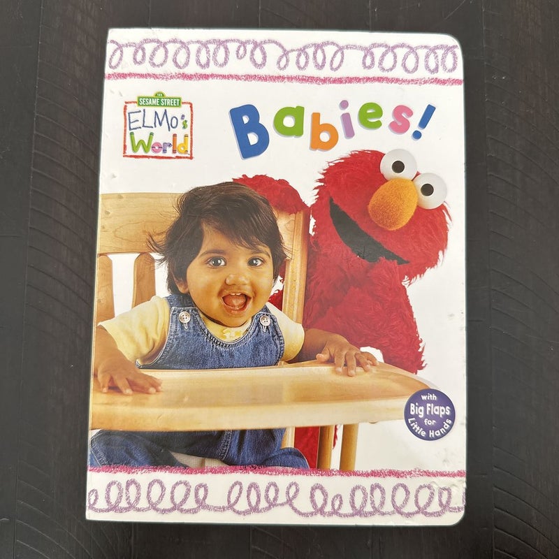 Elmo Board Book Bundle