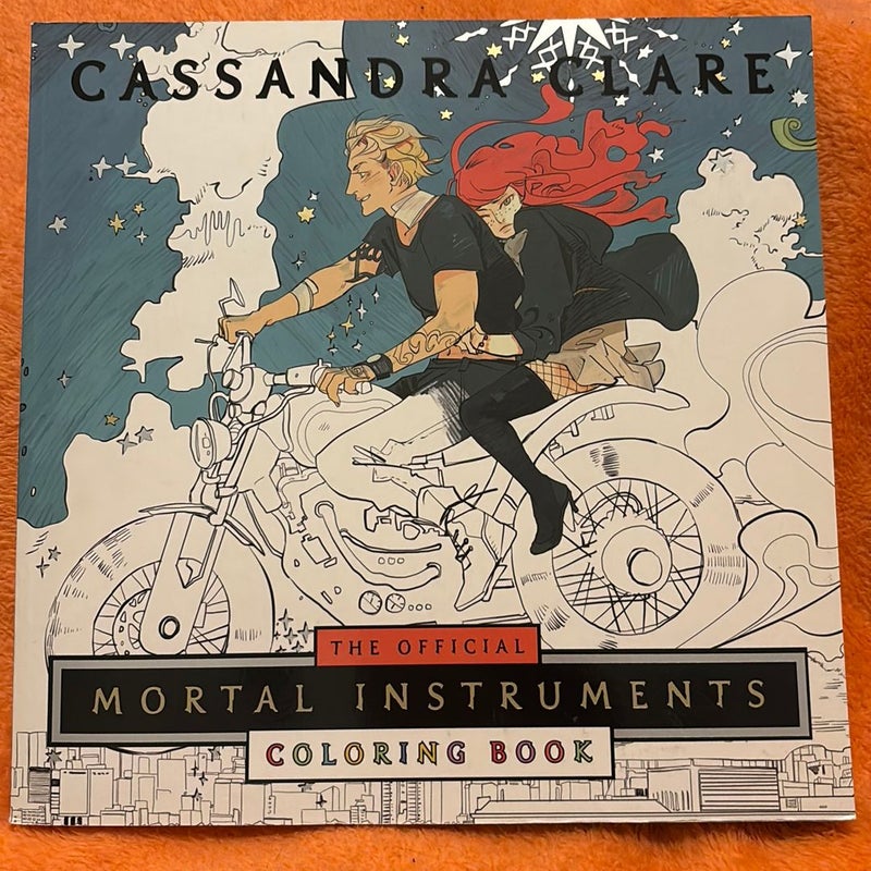 The Official Mortal Instruments Coloring Book