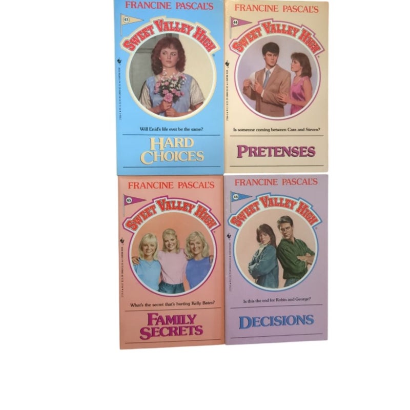 Sweet Valley High Box Set 43-46